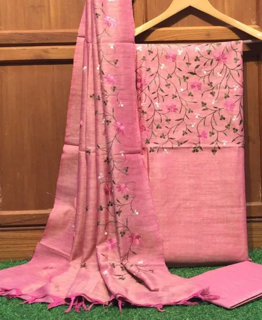 Pure Handwoven Khadi Cotton Fabric Salwar– Lightweight & Breathable 